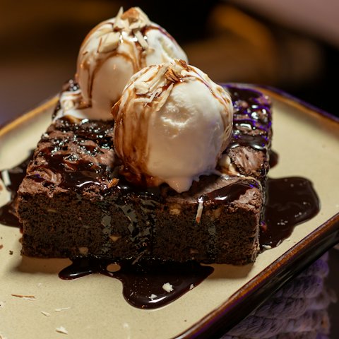 Sıcak brownie